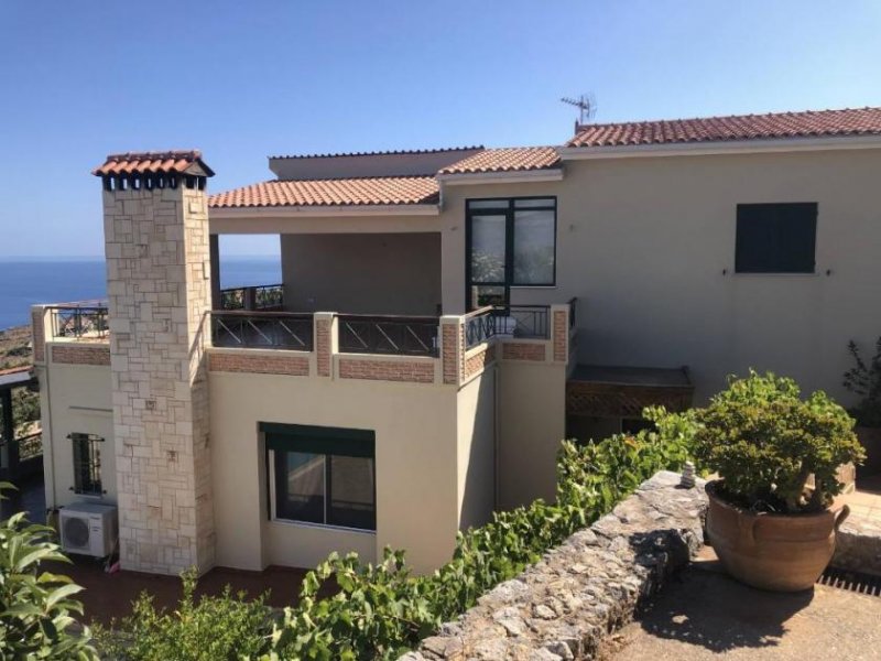 Kokkino Chorio Kreta, Kokkino Chorio: Villa mit spektakulärer Aussicht zu verkaufen Haus kaufen